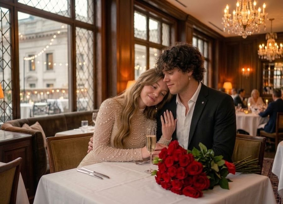 Long thank you message for fiancée after proposal