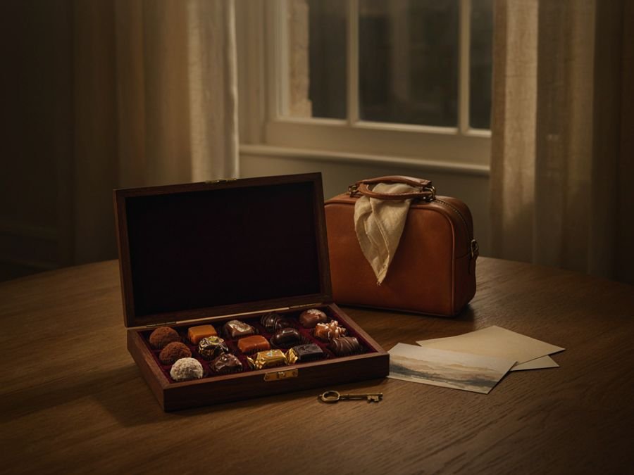 Sweets brought home from a holiday as a thoughtful gift